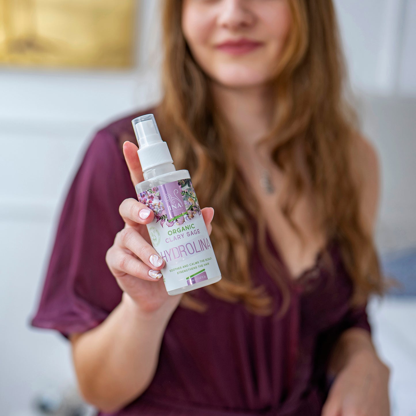 Økologisk Salvievand - Hydrolina til Skæl og Kløe hovedbund