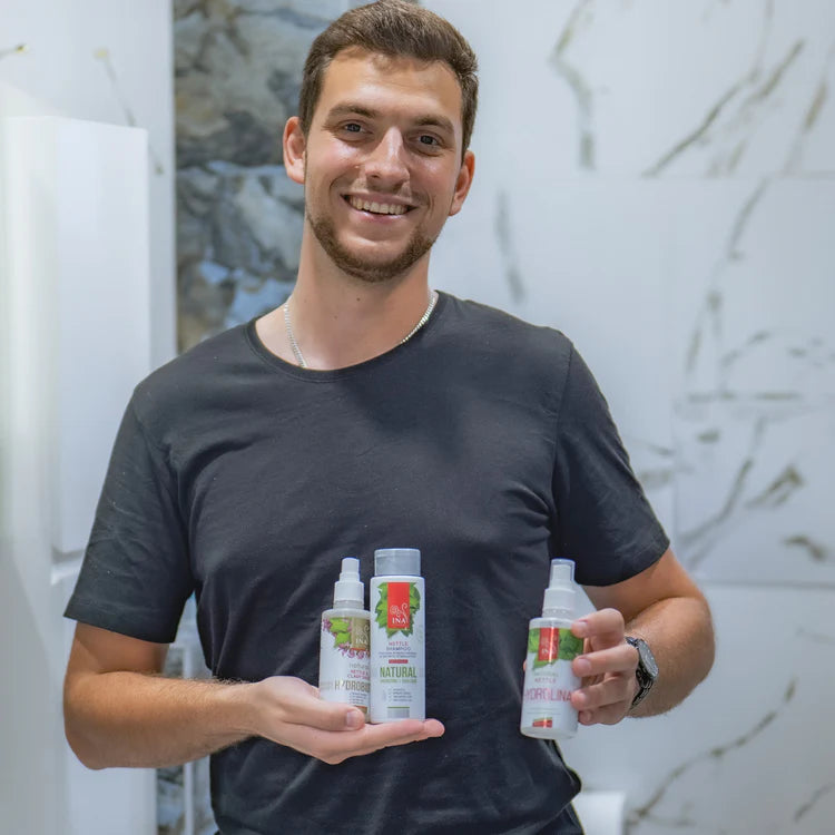 SÆRLIG ADGANG Hårtab RoutINA™ for Ham - varig løsning til Hårtab