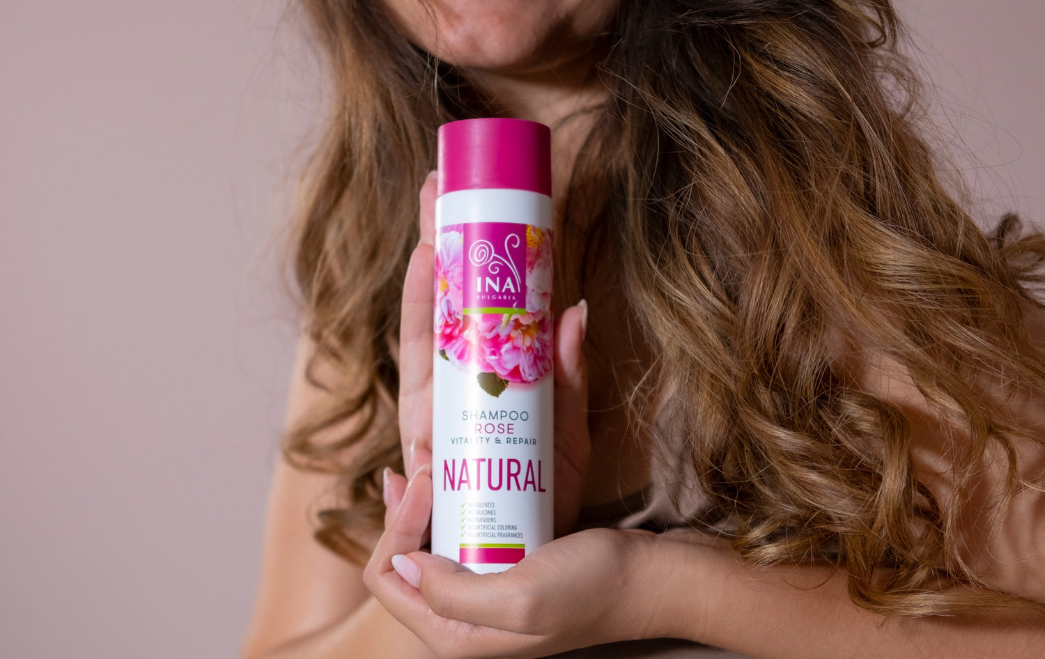 Magic shampoo med Rose til beskadiget | InaEssentials.DK
