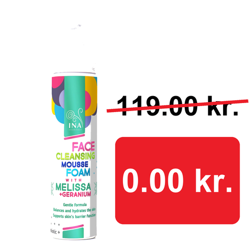 + Gave Naturlig Renseskum til Ansigtet med Citronmelisse og Geranium - til alle hudtyper