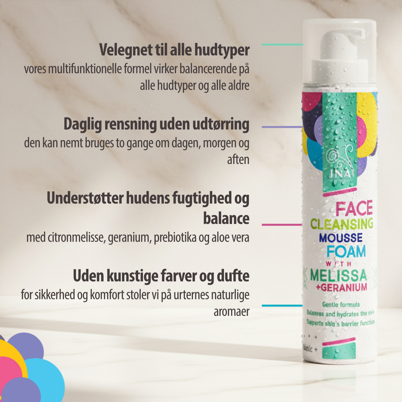 Køb 3x Lavendel Hydrolina, Få 1 Rensende Ansigtsskum Gratis