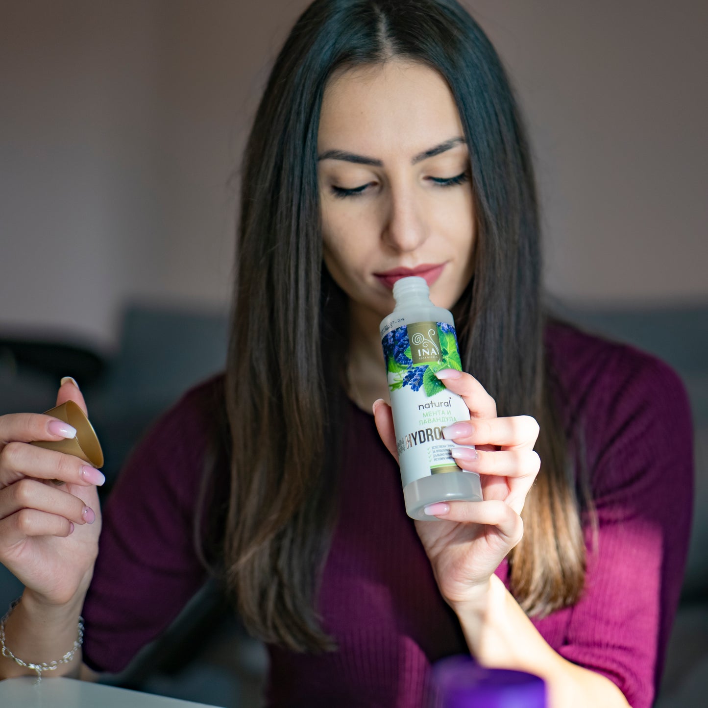 SÆRLIG ADGANG Hydrobiotic - Lavendel og Pebermynte - intensiv pleje til Akne