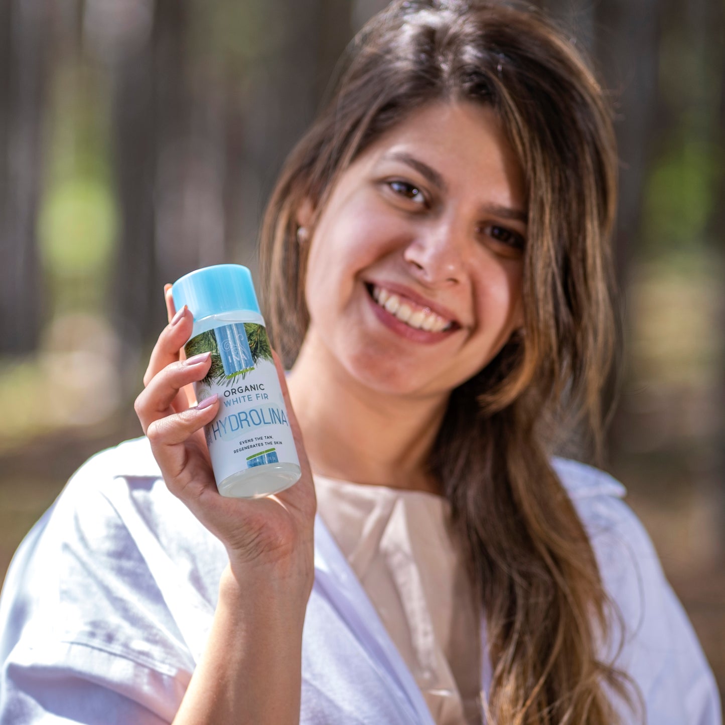 Økologisk Ædelgranvand - Hydrolina til Pigmentpletter på huden