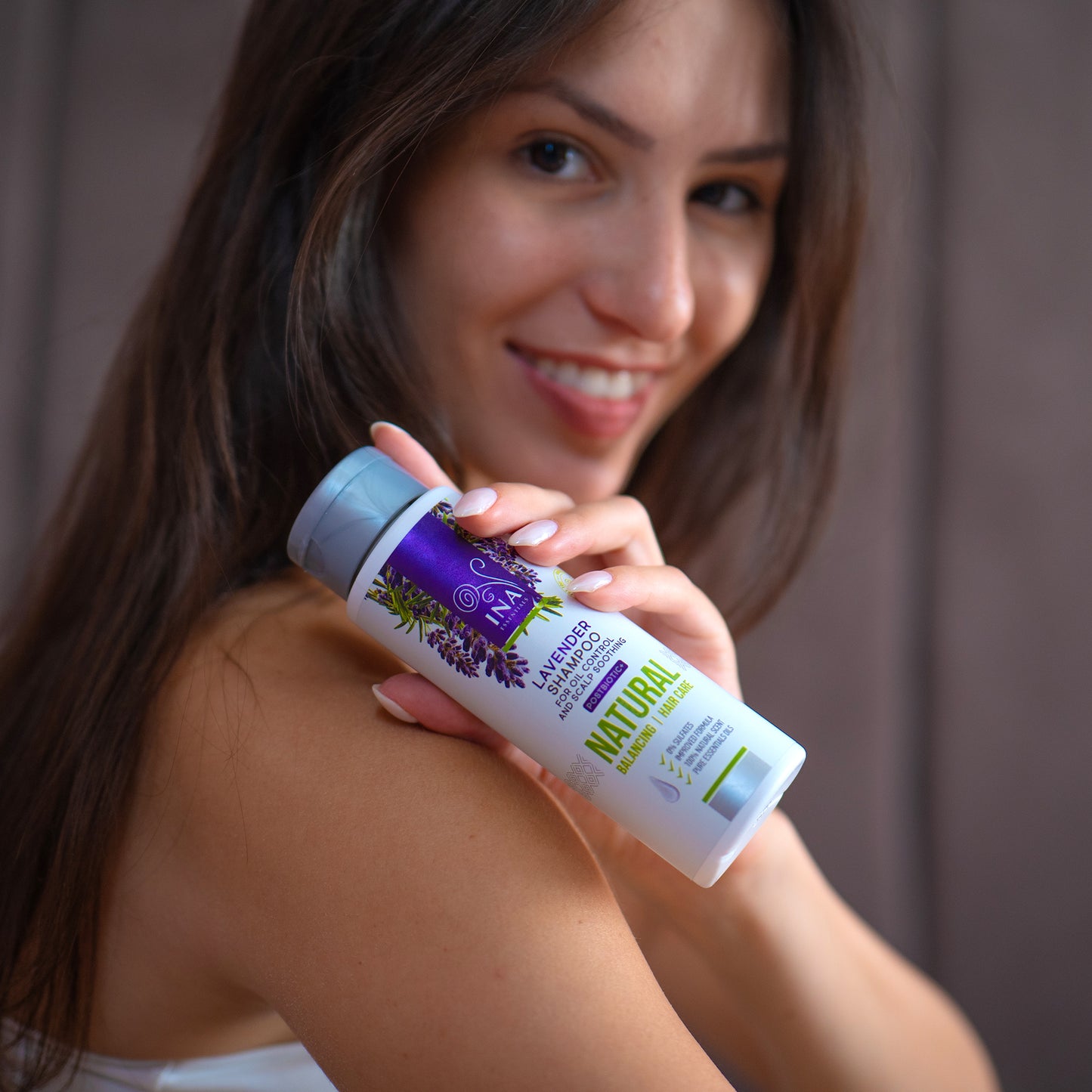 Naturlig Lavendel Shampoo til Skæl og Følsom hovedbund