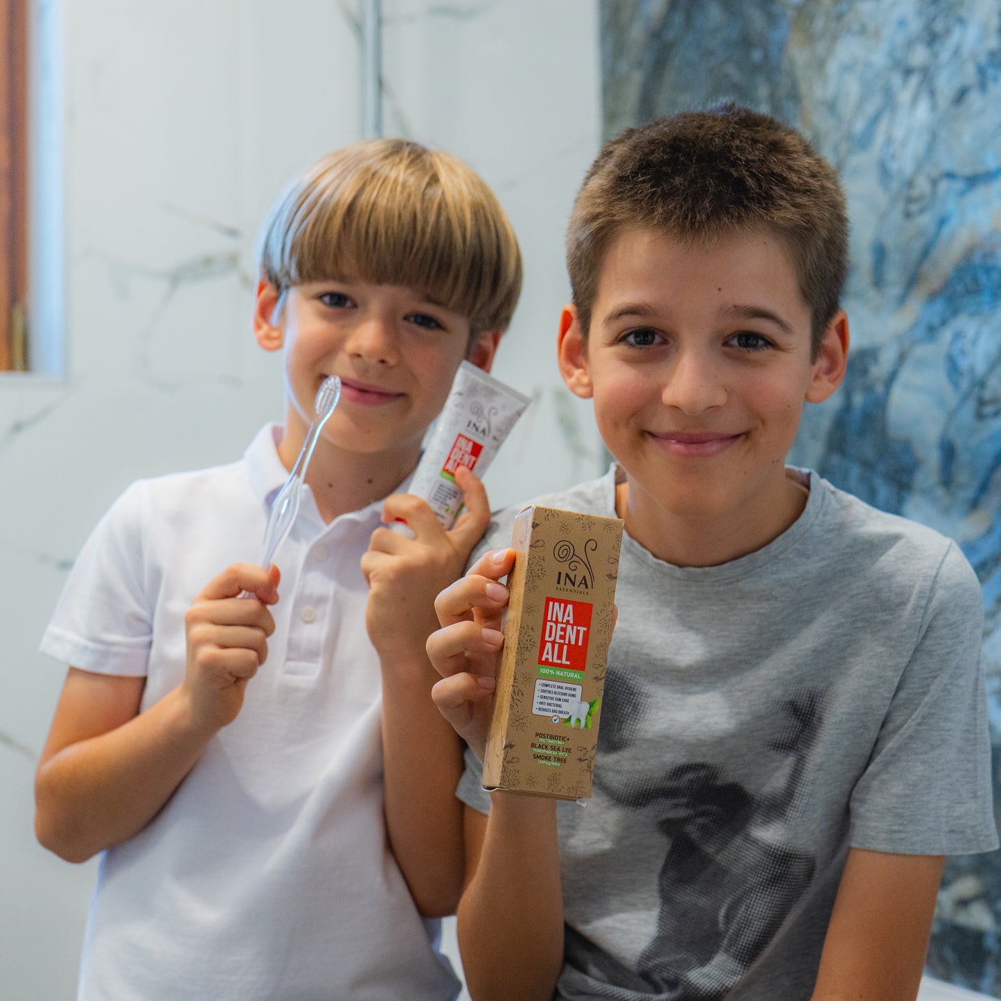 Køb 3 Ina Dent-All tandpastaer og få 2 naturlige tandpastaer gratis