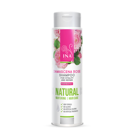 Naturlig Rose Shampoo til Tørt og Beskadiget hår
