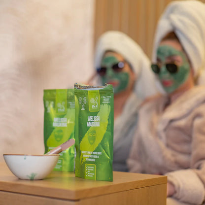 SÆRLIG ADGANG Ansigtsmasker - Citronmelisse Maskina - varig pleje til Tør og Udmattet hud