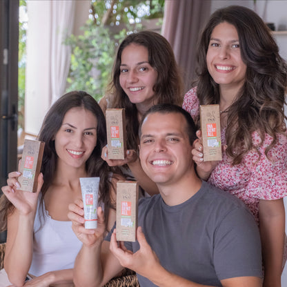 Køb 3 Ina Dent-All tandpastaer og få 2 naturlige tandpastaer gratis