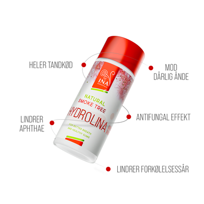 SÆRLIG ADGANG Mundskyl Parykbuskvand (Cotinus coggygria) - Hydrolina - til Betændelse i tandkødet og Dårlige ånde