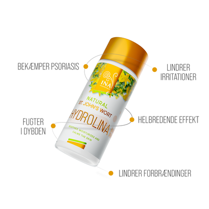 SÆRLIG ADGANG Vildt Johannesurt Vand - Hydrolina til Psoriasis og Irriteret hud
