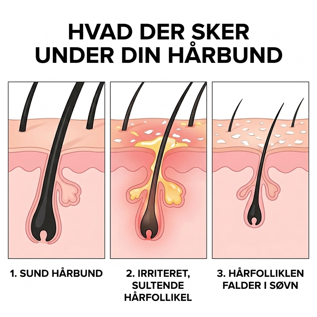What is happening under your scalp