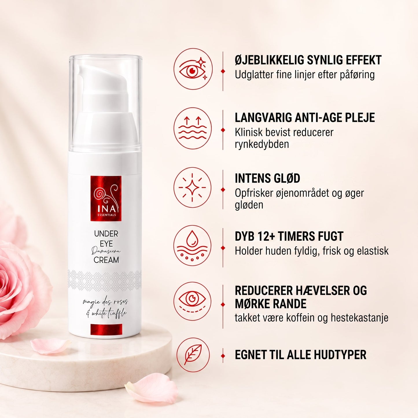 Køb 1 Fugtighedscreme og 1 Anti-Aging Serum, Få 1 Øjencreme Gratis