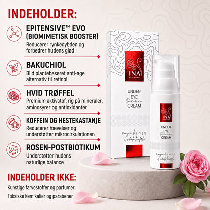 Premium Anti-Age Øjencreme med Rose - Køb 2, Få 1 Gratis
