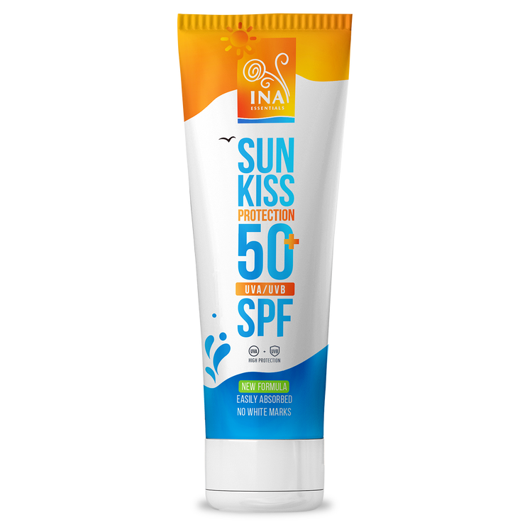 Naturlig Solcreme til Ansigt og Krop SPF 50+ med Økologisk Hvid Fyr