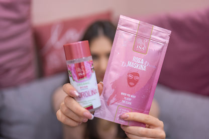 Ansigtsmasker - Rose Maskina - varig pleje til Moden og Tør hud